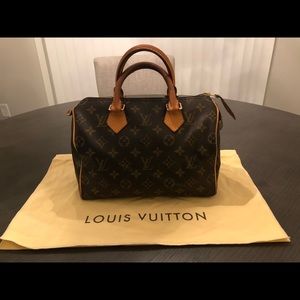 Authentic Louis Vuitton speedy 25